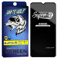 محافظ صفحه نمایش وایت ولف مدل Super D مناسب برای گوشی موبایل سامسونگ Galaxy A10 / A10S / M10