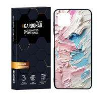 کاور گارد قاب علوی مدل دور ژله ای هنری مناسب برای گوشی موبایل سامسونگ Galaxy M22 4G